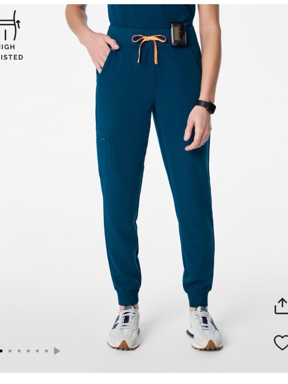 Figs Zamora Joggers- Deep Reef